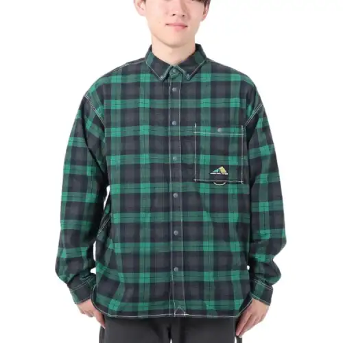 New Balance Shirts Men's Green Lapel Moderate Other