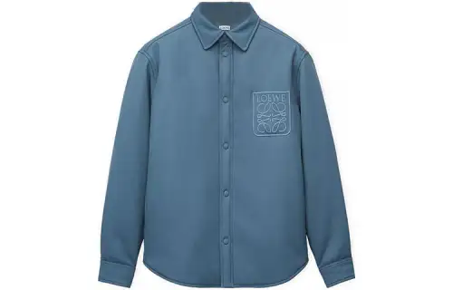 LOEWE Puffer Anagram Wool Overshirt