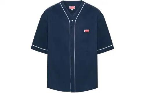 KENZO SS24 Shirt Men's Marine Blue
