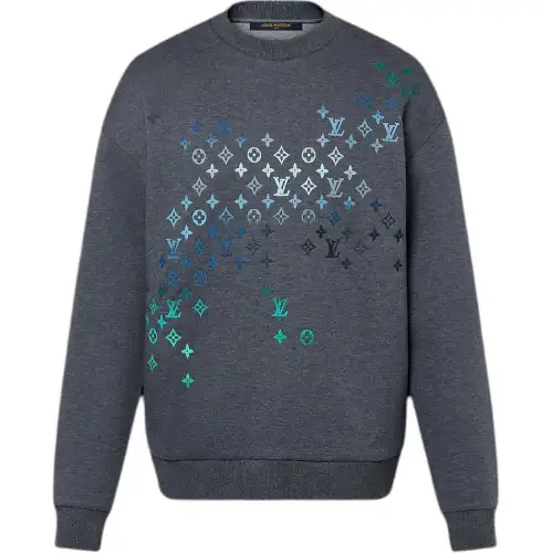 LOUIS VUITTON Embroidered Cotton Sweatshirt