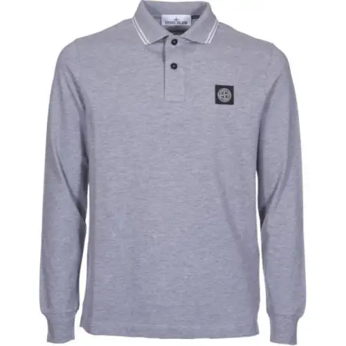 STONE ISLAND Logo patch Polo Shirt
