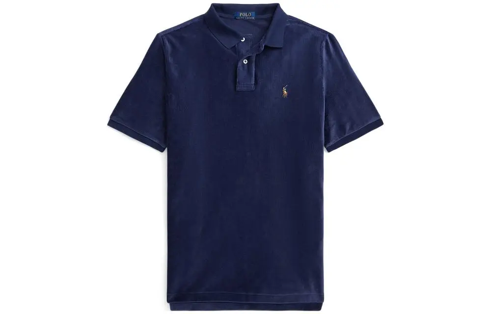 Polo Ralph Lauren FW23 Polo Shirt Classic Version Men's Marine Blue