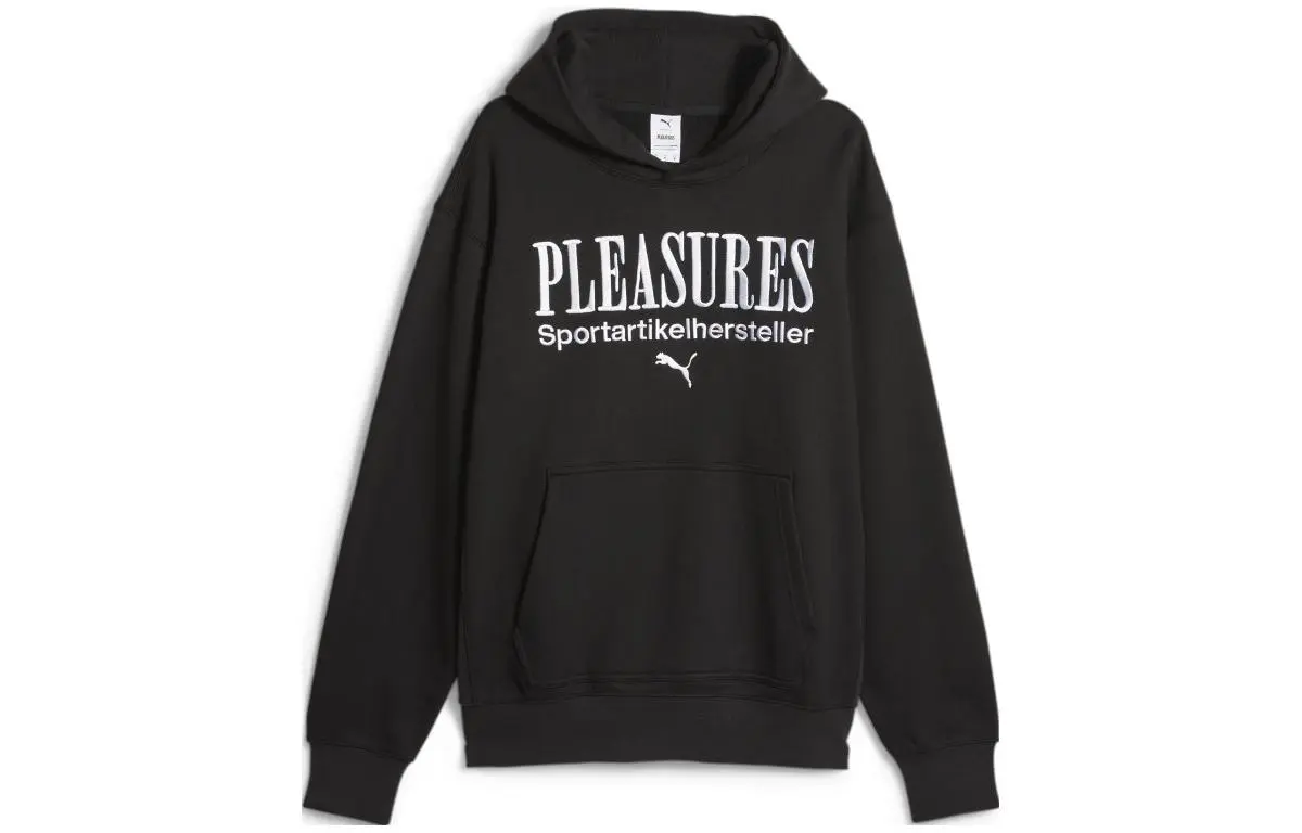PUMA X Pleasures Logo Embroidered Hoodie