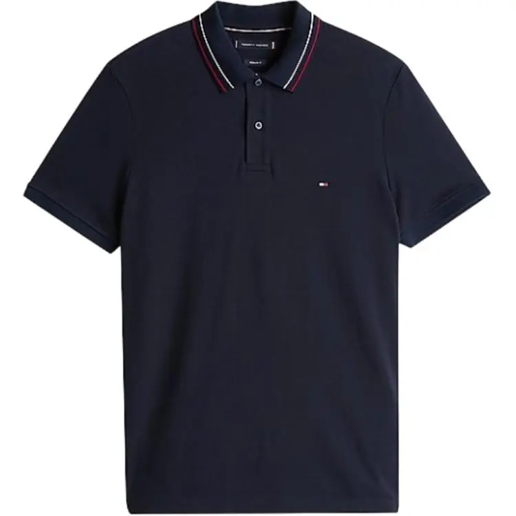 Tommy Hilfiger Polo Shirt Men's Marine Blue