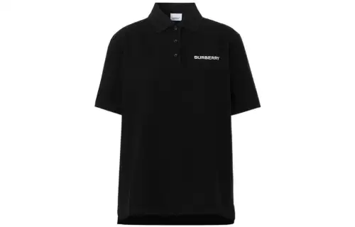 Burberry FW22 Polo Shirt Men's Black