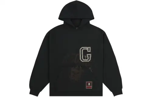 Travis Scott X Mitchell & Ness Clemson Tigers Overlap Pullover Hoodie