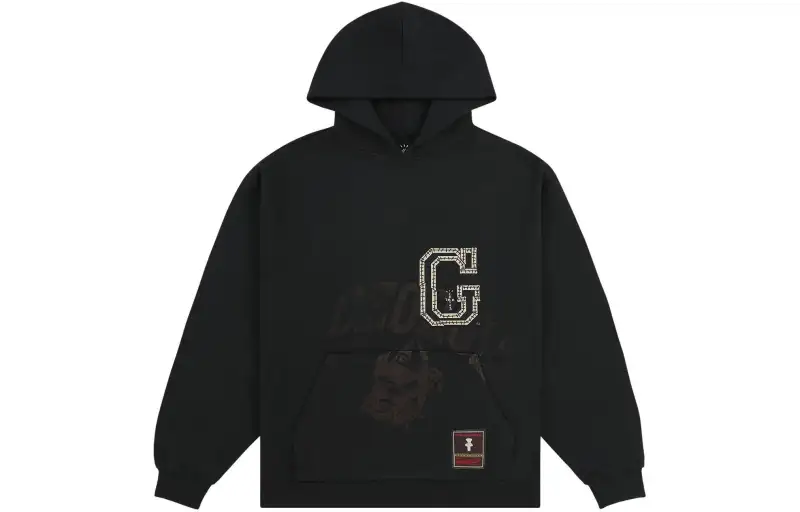 Travis Scott X Mitchell & Ness Clemson Tigers Overlap Pullover Hoodie