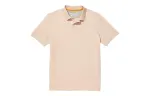 Timberland Polo Shirts Men's Light Pink Polo Collar Moderate Straight Fit
