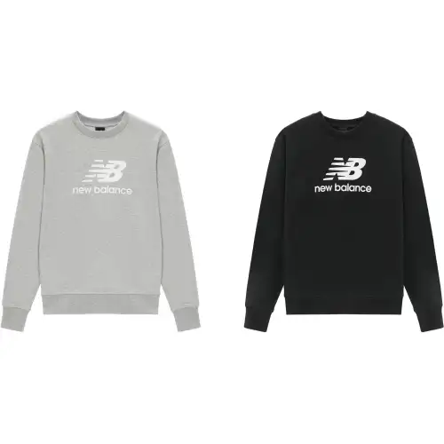 New Balance Sweatshirt Unisex 2 Pack Black+Gray