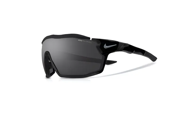 Nike Injection molded Irregular Shape Sunglasses Unisex Black