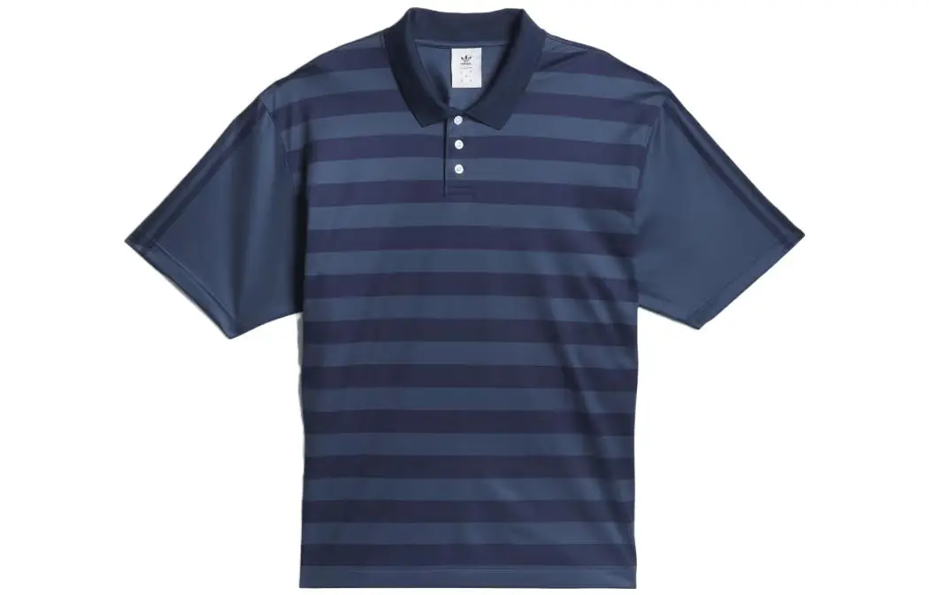 Adidas Originals Adidas X Pop Trading Company FW23 Polo Shirt Unisex Navy Blue