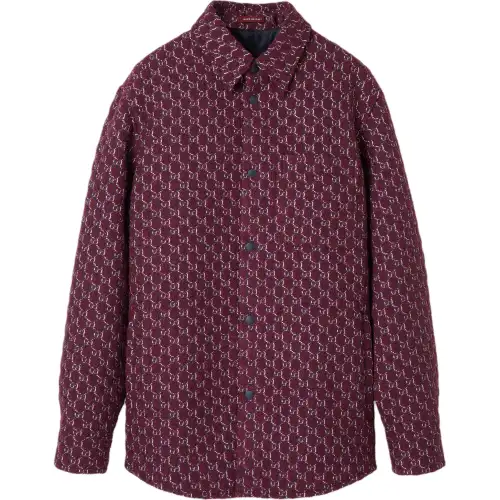 GUCCI Gg Monogrammed Shirt Jacket