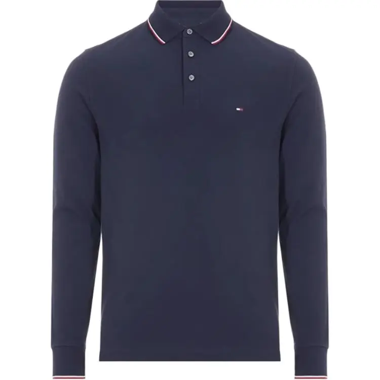 Tommy Hilfiger Polo Shirt Men's Navy Blue
