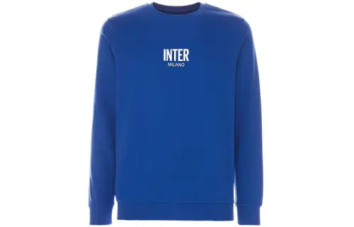 Inter Milan Football Club IM CREWNECK TARGET SWEATSHIRT printed letters large logo on the back round neck long-sleeved sweatshirt men's royal blue