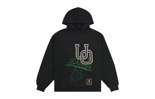 Travis Scott X Mitchell & Ness Oregon Ducks Overlap Pullover Hoodie