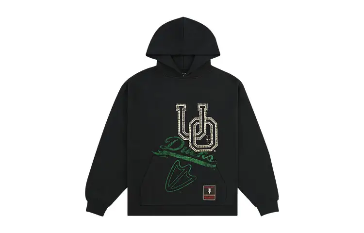 Travis Scott X Mitchell & Ness Oregon Ducks Overlap Pullover Hoodie