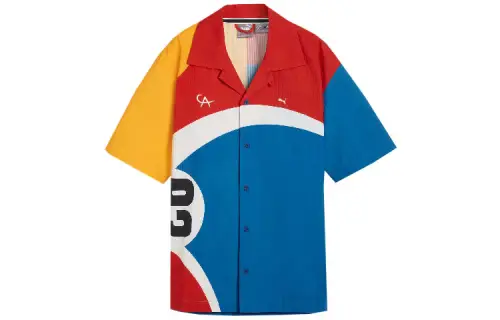 PUMA X Bmw M Motorsport Calder Men's Motorsport Woven Shirt