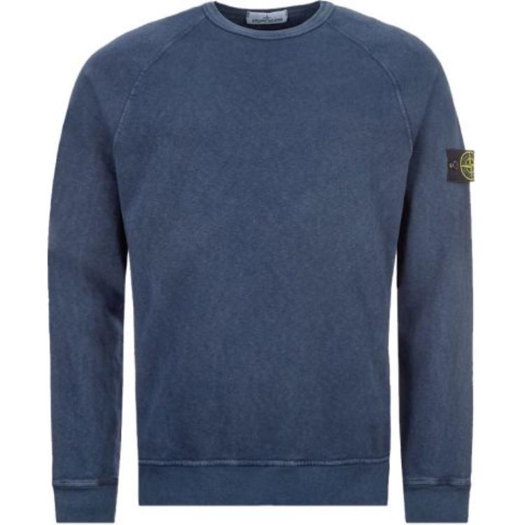 Мужское худи STONE ISLAND (синее)