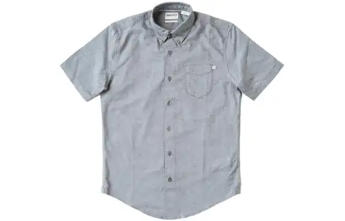 Timberland Shirts Men's Gray Lapel Moderate