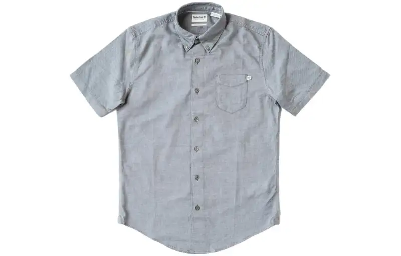 Timberland Shirts Men's Gray Lapel Moderate