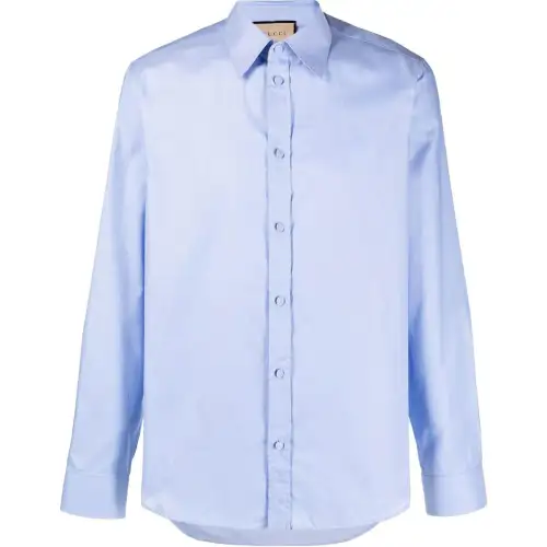 long-sleeve cotton shirt