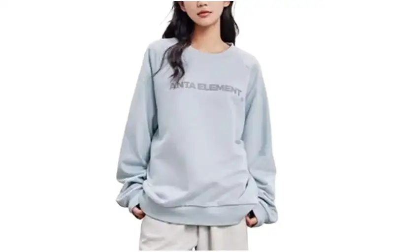 Anta Sweatshirt Men's Light Blue