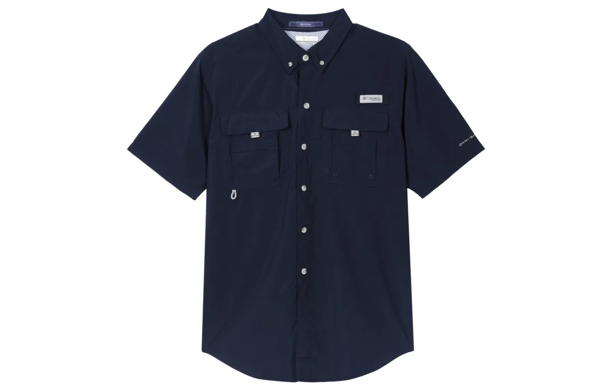 Columbia Shirts Men's Blue Moderate