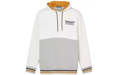 Timberland Sweatshirts Men's Gray Hooded Moderate Regular
