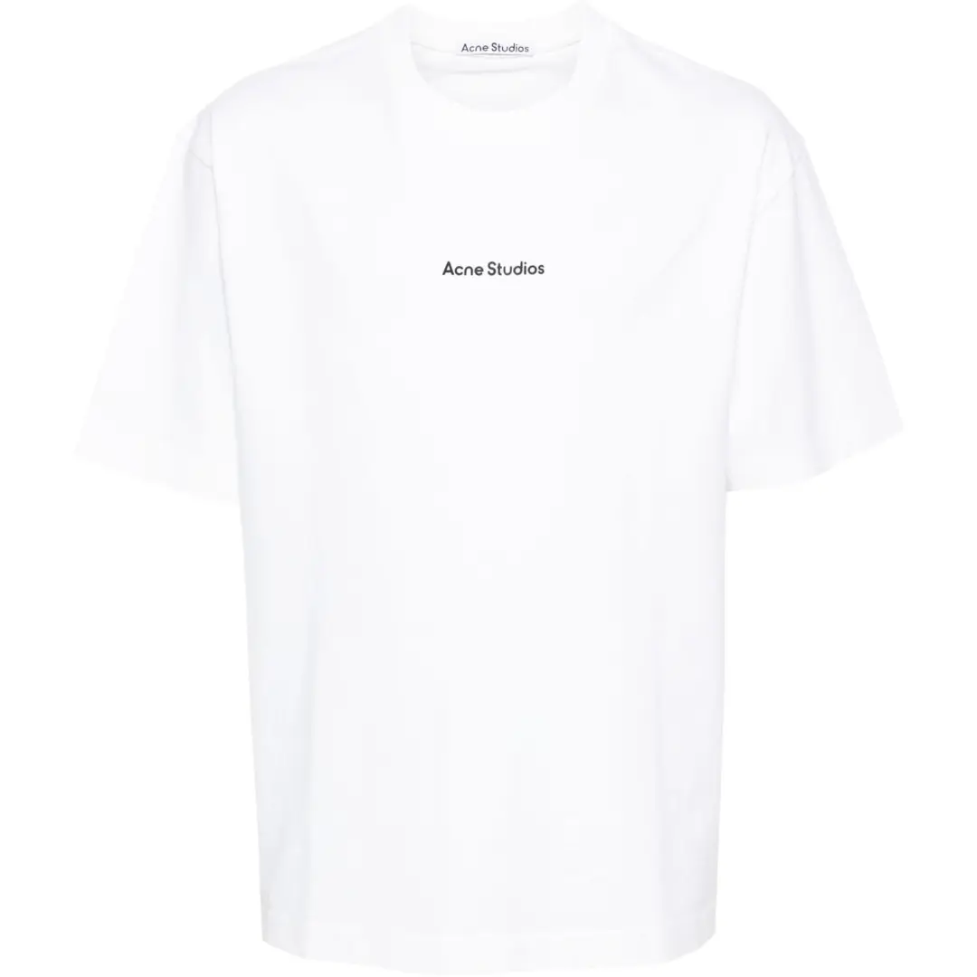 Acne Studios Logo print Cotton T shirt