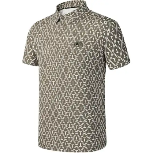 FILA Golf Polo Shirt Men's All Over Print