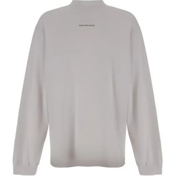 Balenciaga Logo Printed Medium Fit T Shirt