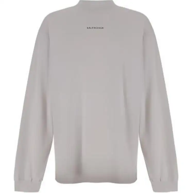 Balenciaga Logo Printed Medium Fit T Shirt