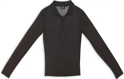 Balenciaga FW22 Polo Shirt Slim Fit Men's Black