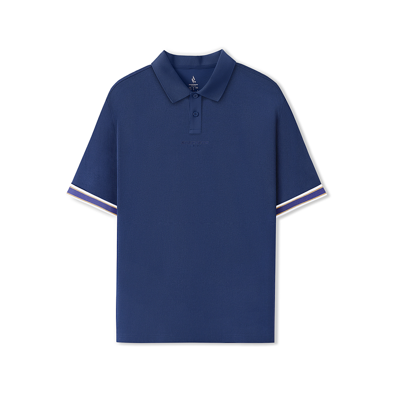Мужское поло Skechers Polo (синее)