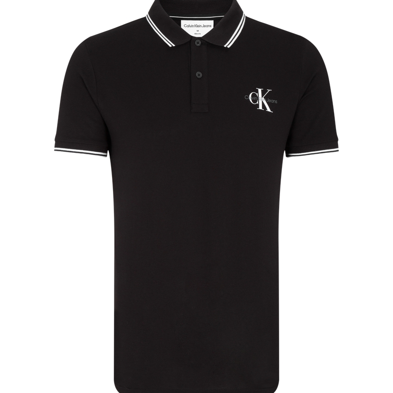 Мужская футболка CALVIN KLEIN Polo (бежевая)