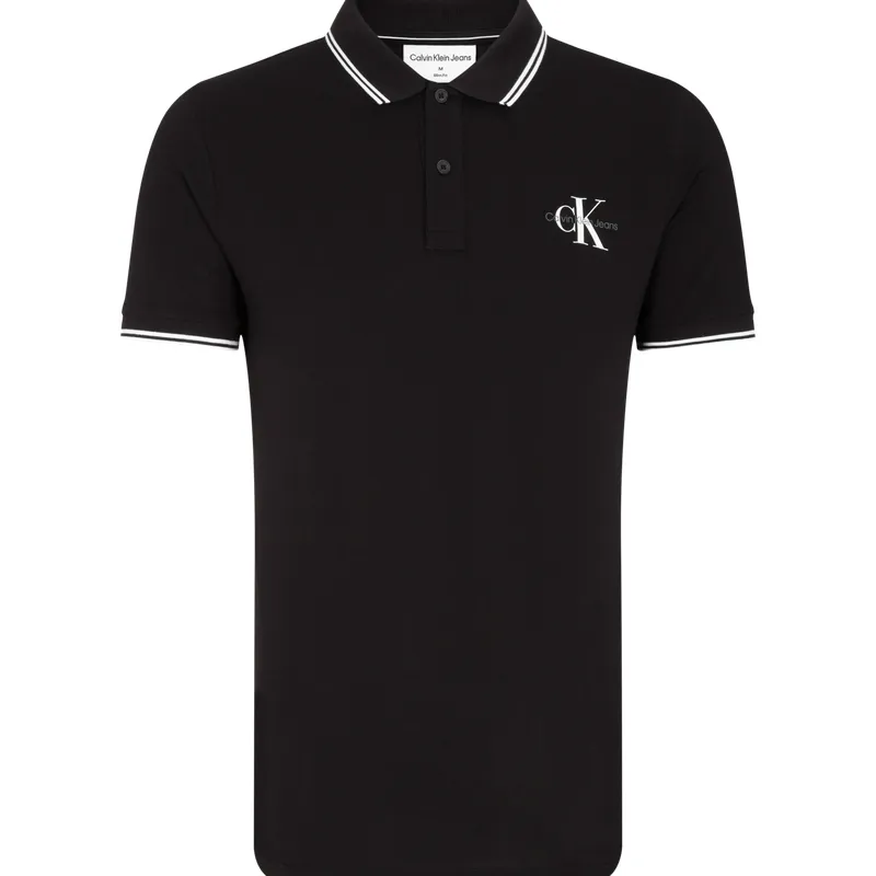 CALVIN KLEIN Polo Shirt Men's Clothing