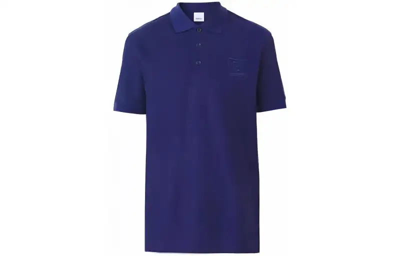 Burberry Letter Graphic Cotton Pique Polo Shirt