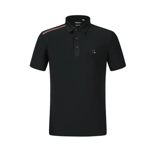 FILA Polo Shirt Men's Pitch Black