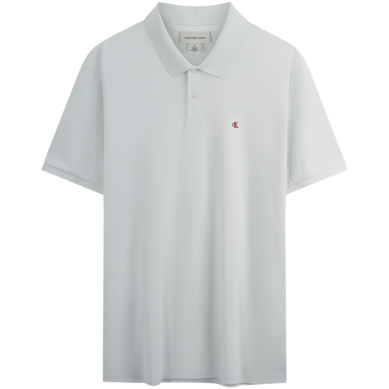 Мужская футболка CALVIN KLEIN SS25 Jeans Polo (черная)
