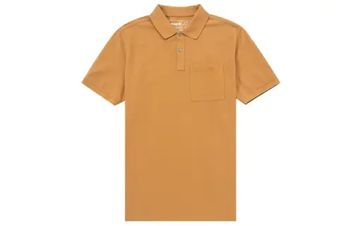 Timberland Polo Shirts Men's Wheat Polo Collar Moderate Straight Fit