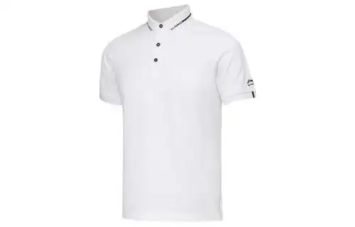 Li Ning Polo Shirt Unisex Standard White