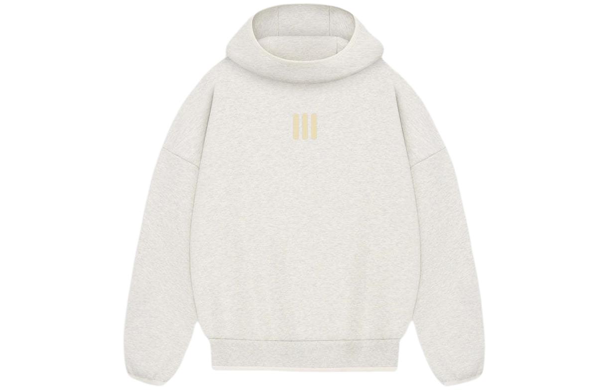Худи Fear of God Athletics x adidas (/ серо-белое)
