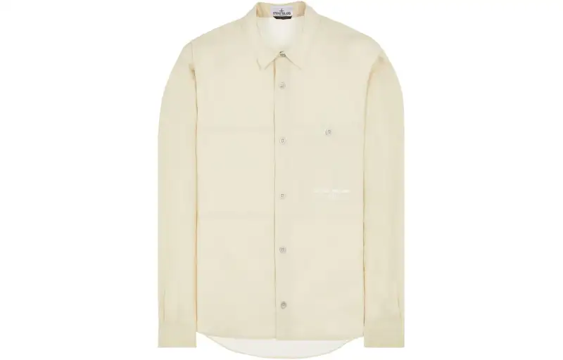 STONE ISLAND SS24 MARINA Collection Shirt Men's Beige