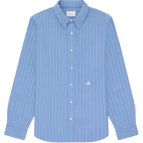 Aime Leon Dore X New Balance 997 Striped Oxford Shirt