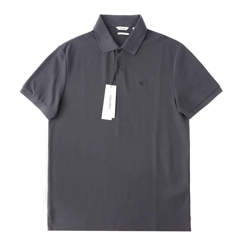 Calvin Klein Polo Shirts Men's Polo Collar Moderate Straight Fit