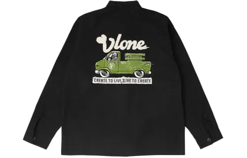 VLONE Shirts Unisex Lapel Moderate Shirt