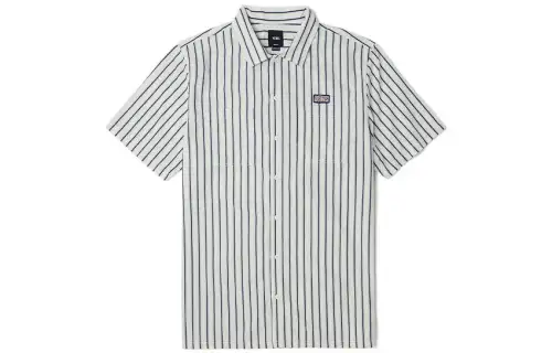 Vans Shirts Men's White Lapel Moderate Shirt
