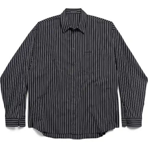 Balenciaga Pinstriped Flatground Shirt