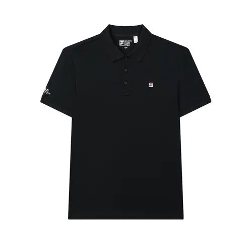 FILA MODERN HERITAGE Polo Shirt Men's Jet Black