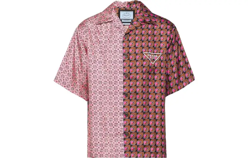 PRADA SS23 Shirt Men's Multicolor